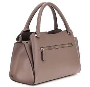 Sac à main Guess S Jane Satchel HWVG9891050 DRT, couleur Taupe foncé, vue de profil