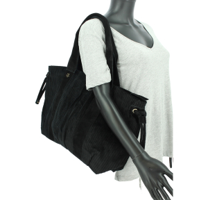 Sac porté épaule Mila Louise Prudy VFR 20204VFR1 01, couleur Noir, porté