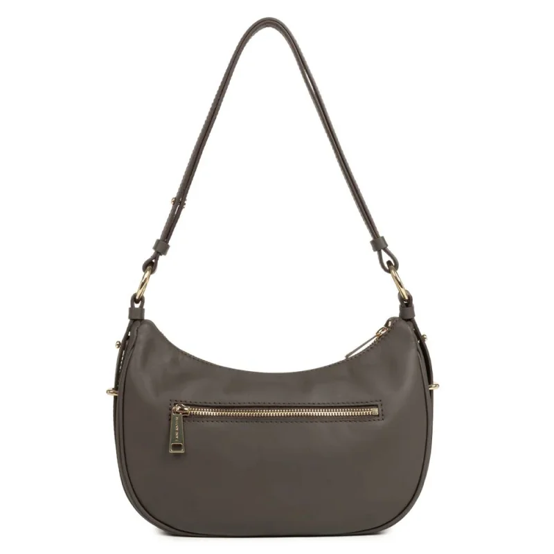 Sac porté épaule zippé M Donna Aria 480-076-CAMEL, couleur Camel, vue de dos Sac porté épaule zippé M Donna Aria 480-076-CAMEL, couleur Camel, vue de dos