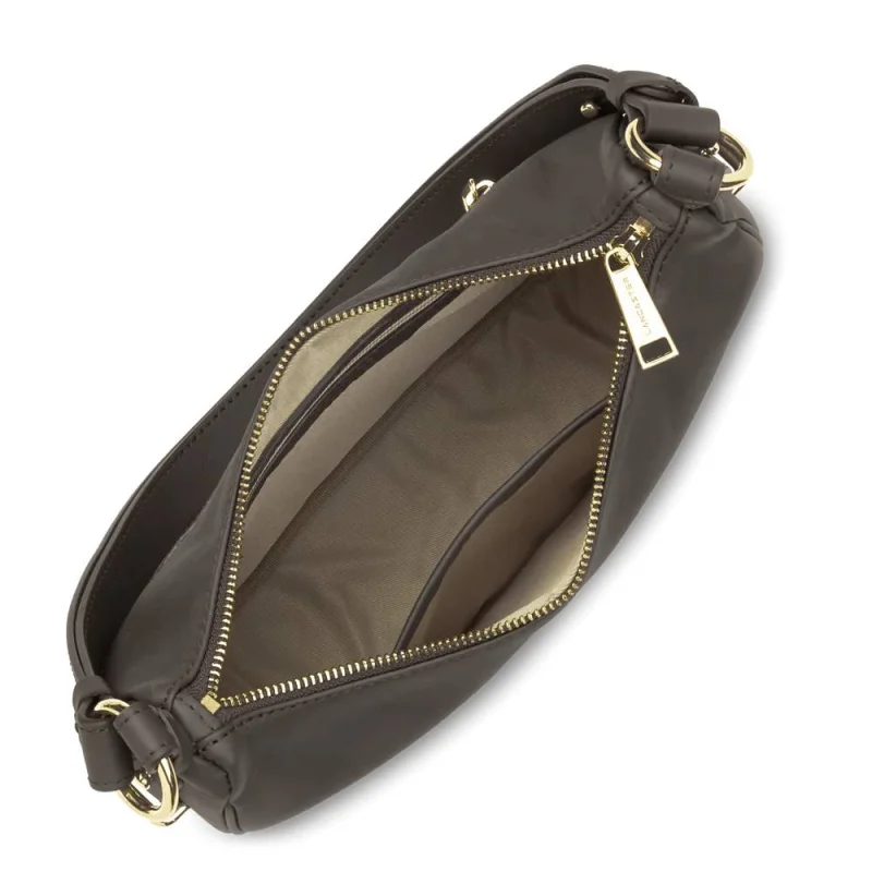 Sac porté épaule Lancaster zippé M Donna Aria 480-076-CAMEL, couleur Camel, ouvert Sac porté épaule Lancaster zippé M Donna Aria 480-076-CAMEL, couleur Camel, ouvert