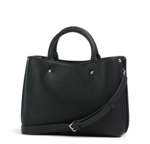 Sac à main Guess effet grainé Meridian HWBG6974060 BLA, couleur Noir, vue de dos