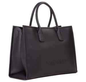 Sac à main Valentino Bags effet grainé VBS9I504 001, couleur Noir, vue de profil
