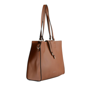 Sac cabas Francinel Gloria 292544 CAM couleur Camel, vue de profil