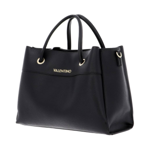 Sac porté main Valentino Bags effet grainé Alexia VBS5A802 001 couleur Noir, vue de profil