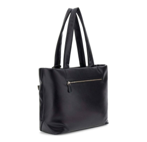 Sac cabas Guess Sunetra tech HWNG753423 BLA couleur Noir, vue de dos