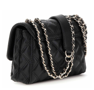 Sac porté épaule Guess effet matelassé Giully II HWQG967374 BLA couleur Noir, vue de dos