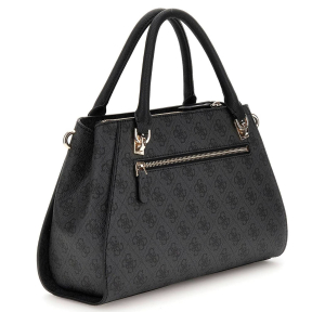 Sac à main Guess imprimé logo Noelle II HWBG9672070 CLO, couleur Logo coal, vue de profil