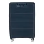 Valise Samsonite 4 roues extensible Paralux 156526 1552, couleur Bleu marine foncé, vue de dos Valise Samsonite 4 roues extensible Paralux 156526 1552, couleur Bleu marine foncé, vue de dos