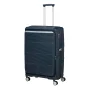 Valise Samsonite 4 roues extensible Paralux 156526 1552, couleur Bleu marine foncé, vue inclinée Valise Samsonite 4 roues extensible Paralux 156526 1552, couleur Bleu marine foncé, vue inclinée