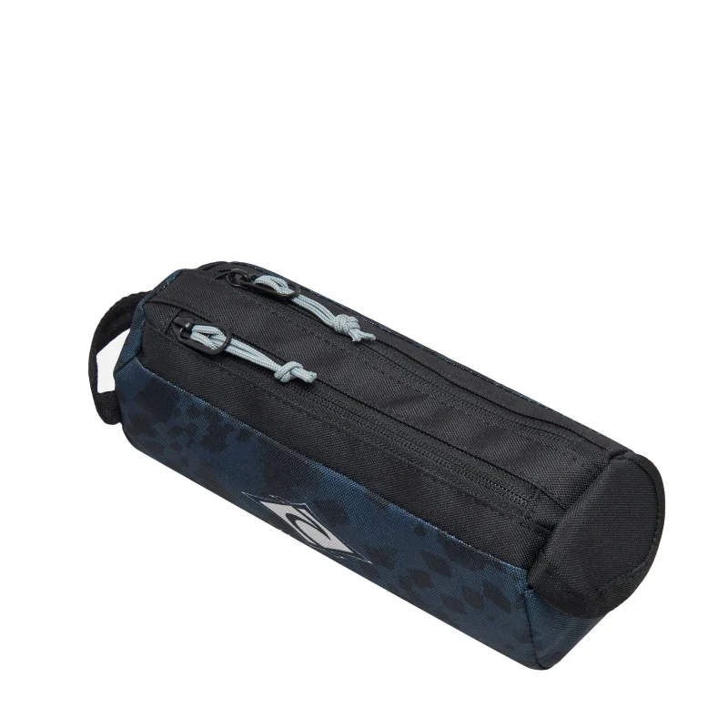 Trousse Rip curl double compartiments 15HMUT 0049 couleur Bleu marine, fermé Trousse Rip curl double compartiments 15HMUT 0049 couleur Bleu marine, fermé