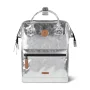 Sac à dos Cabaïa Adventurer M édition limitée Noël Monte Carlo argenté de face Sac à dos Cabaïa Adventurer M édition limitée Noël Monte Carlo argenté de face