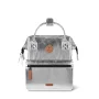 Petit sac à dos Cabaïa Adventurer S édition limitée de Noël Monte Carlo argenté porté de face Petit sac à dos Cabaïa Adventurer S édition limitée de Noël Monte Carlo argenté porté de face