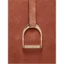 Sac porté épaule Etrier en cuir Altesse suede EASU088M 709338 couleur Chataigne, vue de près Sac porté épaule Etrier en cuir Altesse suede EASU088M 709338 couleur Chataigne, vue de près