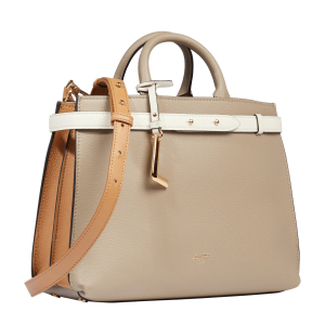 Sac porté main M Lancel Faubourg en cuir multicolore A13548LLTU Neige multicolore côté