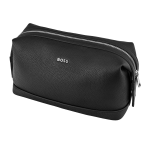 Trousse de toilette Boss Classic Grained HTC518A Noir côté