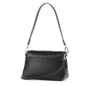 Sac porté épaule Lacoste Casual NF5152AU 000, couleur Noir, vue de dos