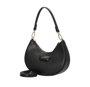 Sac bandoulière Lacoste Casual NF5154AU 000, couleur Noir, vue de profil