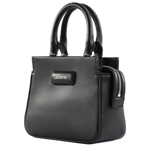 Sac à main Lacoste NF5155AU 00, couleur Noir, vue de profil