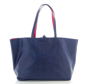 Sac à main U.S. Polo Assn. réversible A8905WVP NC2, couleur Bleu marine, vue de dos
