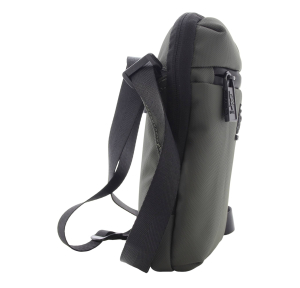 Sac porté travers U.S. Polo Assn. en polyester 38741MPO 718 Kaki, vue de côté