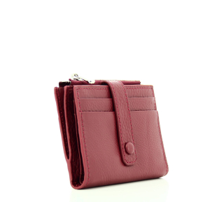 Portefeuille Francinel Murray 57921 RGE, couleur Rouge, vue de profil