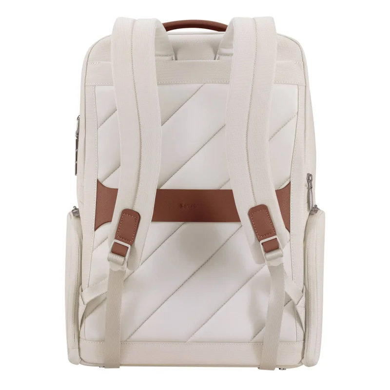 Sac à dos 15.6" Samsonite Image Biz 155347 1451 couleur Ivoire, vue de dos Sac à dos 15.6" Samsonite Image Biz 155347 1451 couleur Ivoire, vue de dos
