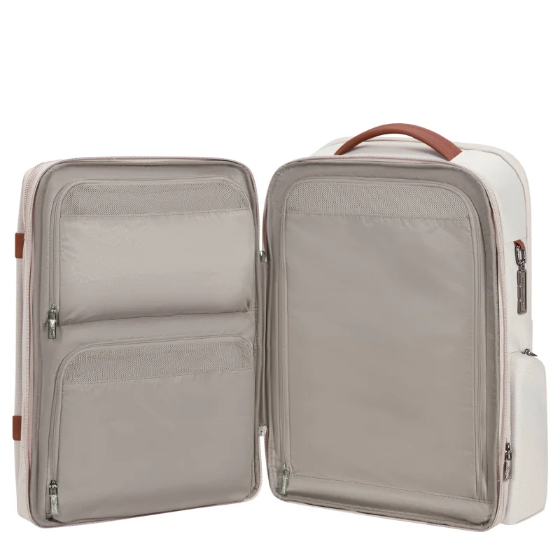 Sac à dos 15.6" Samsonite Image Biz 155347 1451 couleur Ivoire, ouvert Sac à dos 15.6" Samsonite Image Biz 155347 1451 couleur Ivoire, ouvert