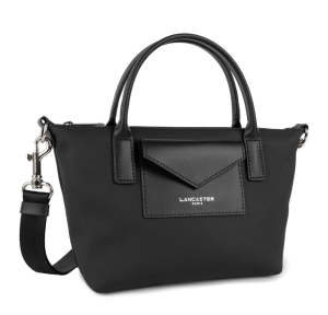 Sac à main Lancaster cabas Storm KBA 516-71 NOIR couleur Noir, vue de profil