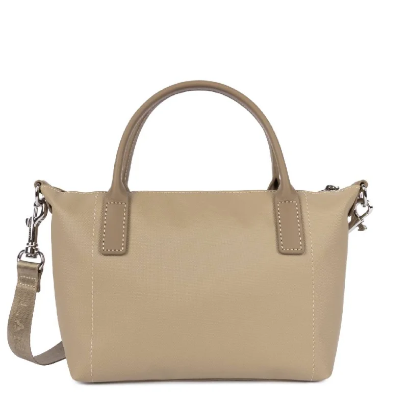 Sac à main Lancaster cabas Storm KBA 516-71 BE/FO couleur Beige foncé, vue de dos Sac à main Lancaster cabas Storm KBA 516-71 BE/FO couleur Beige foncé, vue de dos
