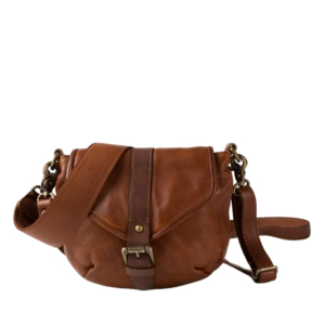 Sac bandoulière Biba en cuir Clint CLT2L TAN, couleur Tan, vue de face