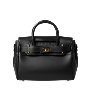 Mini sac à main Mac Douglas Pyla Meryl similicuir lisse PYLA-MERY_MINI_CS01 Noir, vue de face
