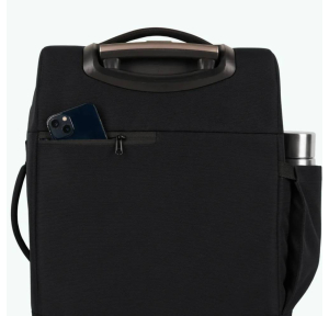 Valise Cabaïa souple 4 roues SOFT 4W S BER, couleur Berlin(Noir), vue de dos