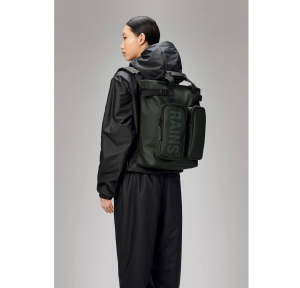 Sac à dos Rains fourre-tout Texel 14240 03, couleur Vert, porté mannequin