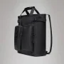 Sac à dos Rains fourre-tout Texel 14240 01, couleur Noir, vue de profil Sac à dos Rains fourre-tout Texel 14240 01, couleur Noir, vue de profil