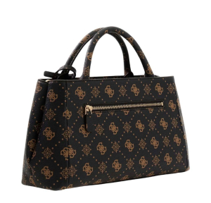 Sac porté main Guess logo 4G Carrie HWGP989806 ESL couleur Logo Espresso, vue de profil