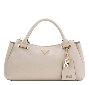 Sac à main Guess multi compartiments Evie HWBG966406 LTA, couleur Taupe clair, vue de face