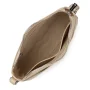 Sac demi-lune zippé Lancaster Suave Ace 433-28 couleur Beige, ouvert Sac demi-lune zippé Lancaster Suave Ace 433-28 couleur Beige, ouvert