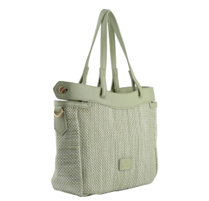 Sac à main Mia & Joy Giuliana MJ2633-SAUGE, vue de profil