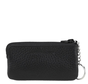 Petit porte-monnaie Arthur & Aston zippé Ange 2528-989-NOIR, couleur Noir, vue de face