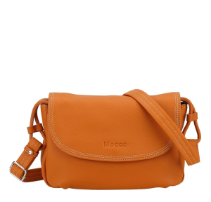 Sac bandoulière M Mocca Julie à rabat en cuir M170E-06-CAME (Marron Camel)