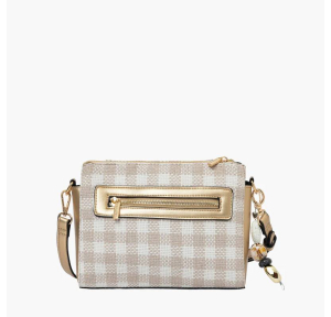 Sac bandoulière Lollipops multi poches Samantha S310018-1, couleur Beige, vue de dos