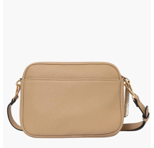 Sac porté épaule Lollipops effet grainé M Severina S310040-3, couleur Nude, vue de dos