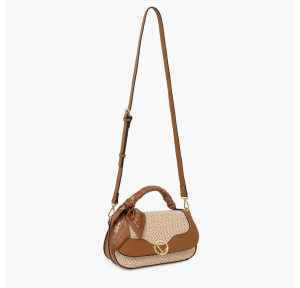 Sac bandoulière Lollipops M Sade S310261-1, couleur Camel, vue de profil
