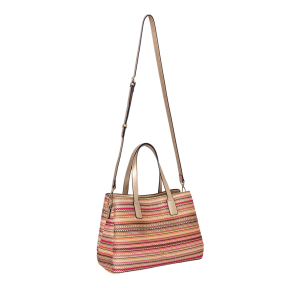 Sac à main effet tissé M Lollipops Sanjay S310272-2 Orange côté