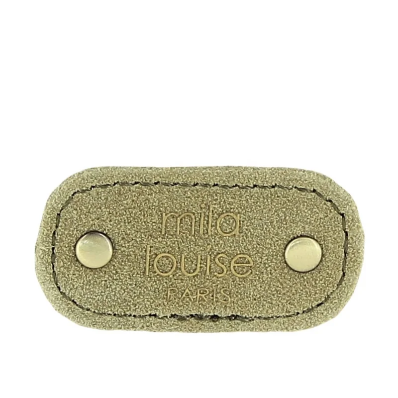 Sac banane Mila Louise porté épaule 23689AR5 60, couleur Kaki, vue de près Sac banane Mila Louise porté épaule 23689AR5 60, couleur Kaki, vue de près