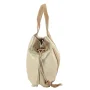 Sac porté épaule Mila Louise motif façon reptile 20204PG2 18, couleur Camel, vue de côté Sac porté épaule Mila Louise motif façon reptile 20204PG2 18, couleur Camel, vue de côté