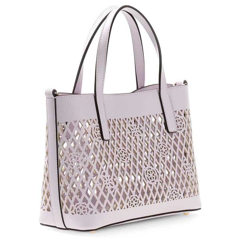 Sac à main Guess 2 en 1 Letty HWPG991175 LIL, couleur Lilas, vue de profil Sac à main Guess 2 en 1 Letty HWPG991175 LIL, couleur Lilas, vue de profil