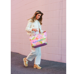 Sac porté main Valentino Bags Kore imprimé VBS9TG04STA-F32 Rose porté