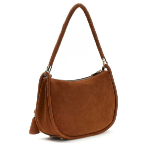 Sac porté épaule Guess Danya HWSG991801 COG, couleur Cognac, vue de profil