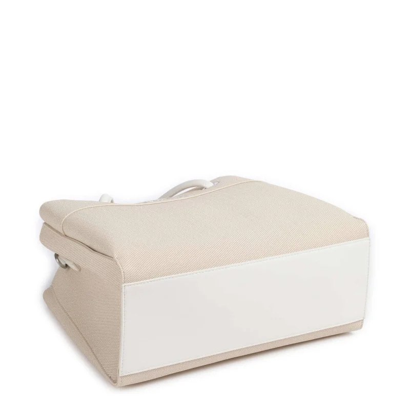 Sac à main Valentino Bags bicolore Alexia VBSA0D02 105 couleur Naturale/offwhite, couché Sac à main Valentino Bags bicolore Alexia VBSA0D02 105 couleur Naturale/offwhite, couché